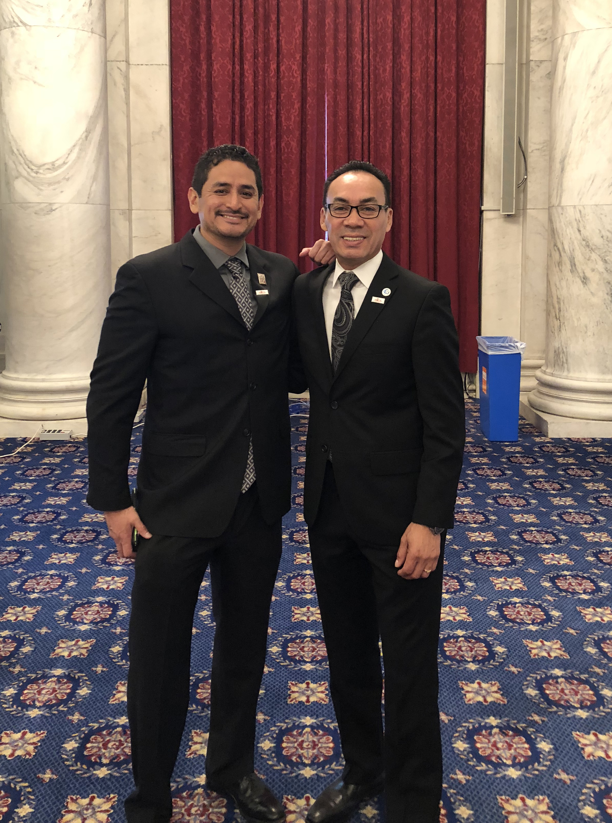 Bautista meets Rendon of Regional Hispanic Contractors Association Board of Directors