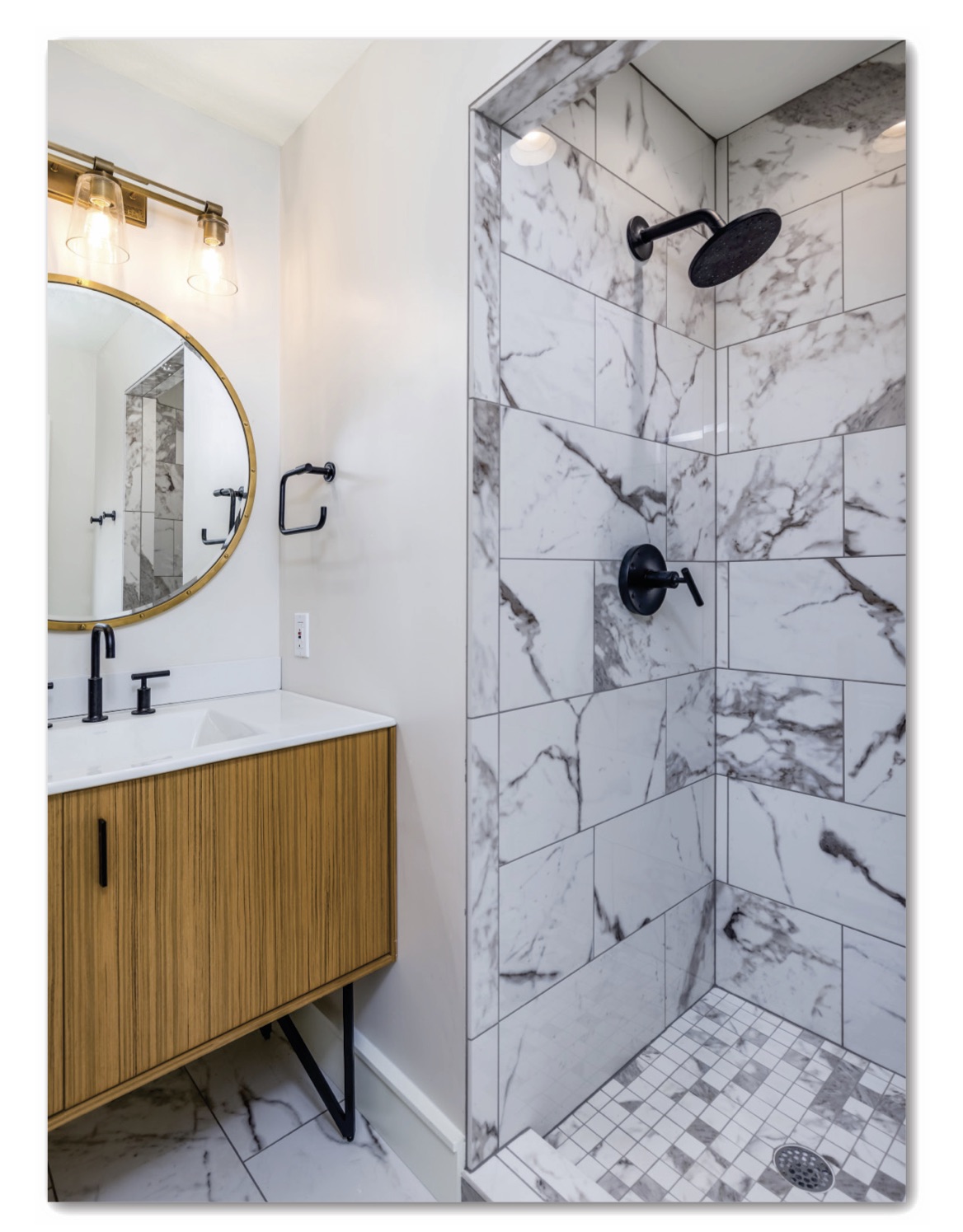 Bathroom of the “Farm House.”