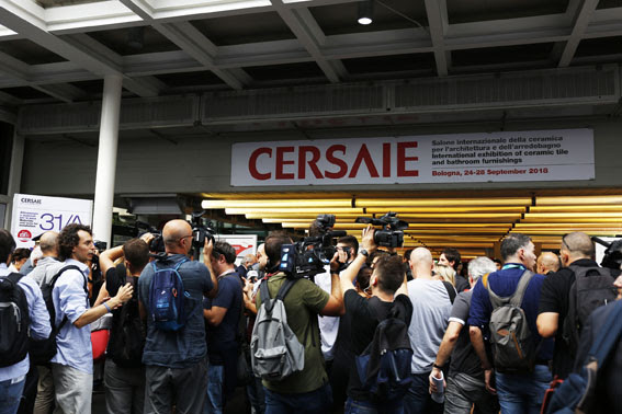 Cersaie opening day