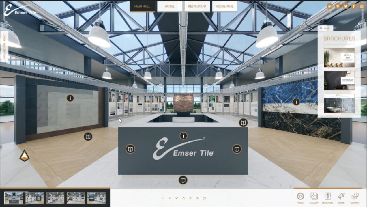 Emser debuts 2021 Virtual Product Showcase TileLetter