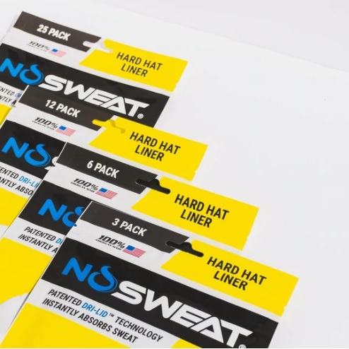 NoSweat keeps hardworking heads dry and fresh in hard hats - TileLetter