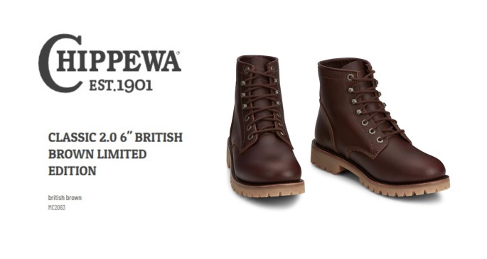 Chippewa Boots introduces limited edition classic 2.0 6-Inch boot as ...